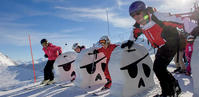 ESF skiing lessons