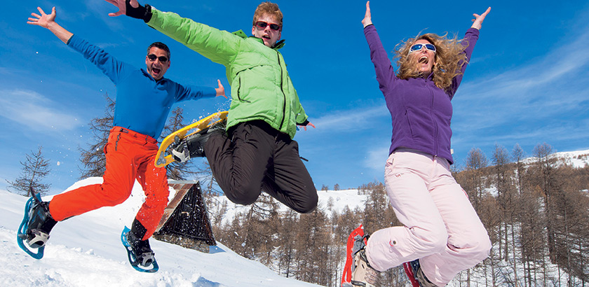 Snowshoe  in Ubaye